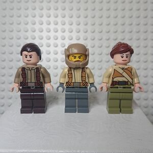LEGO Resistance Trooper, Soldier Minifigure Lot x3 - Star Wars